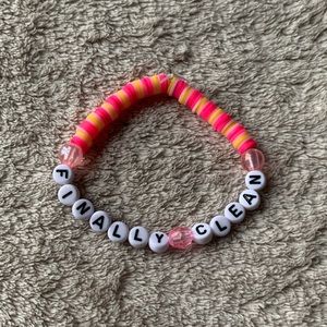 finally clean ~ taylor swift handmade bracelet